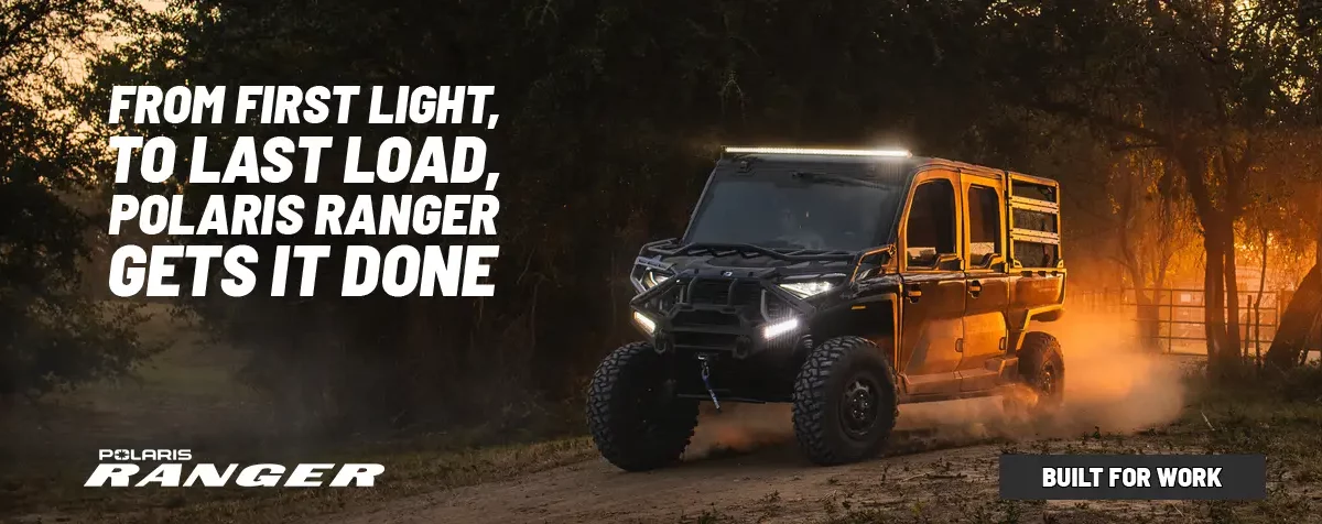 Polaris Side-by-Sides—Made for Work, Trails and Play.