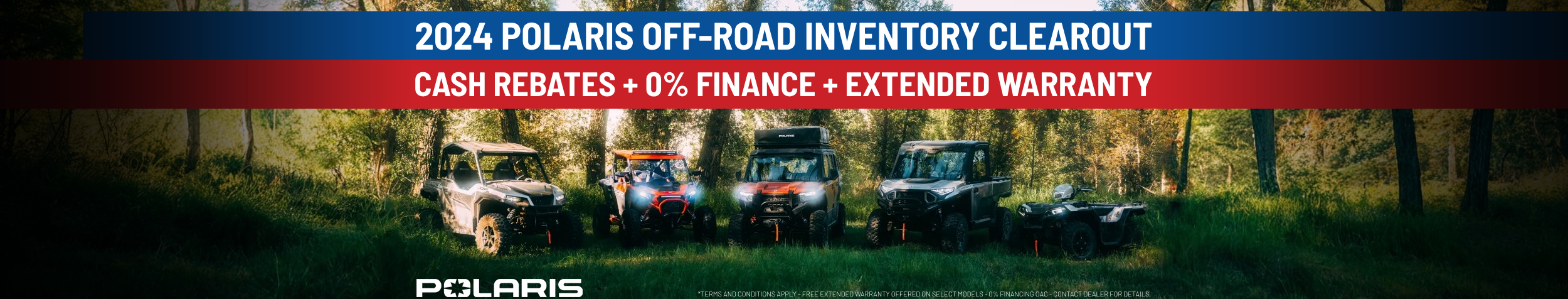 2024 Polaris Off-Road Clearance