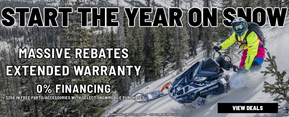Polaris Start the Year on Snow Sales Event – Take Advantage of Massive Discounts!